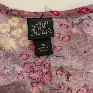 Target brand Wild Fable floral print dress